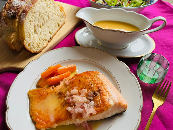 How to Make Porco Rosso's Salmon with Beurre Blanc (Studio Ghibli Food-Inspired Recipe)