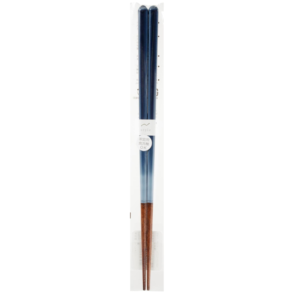 Aoba Dishwasher Safe Wooden Chopsticks Ocean Blue 23cm