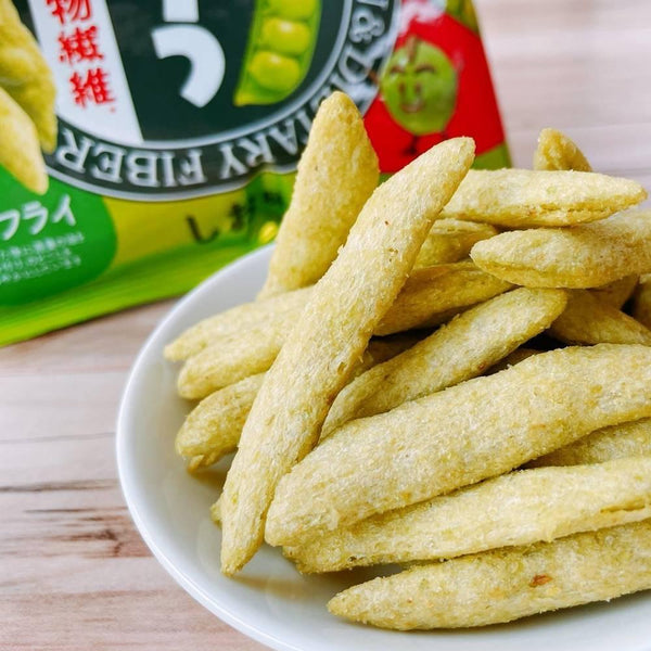 Calbee Sayaendo Baked Real Green Peas Chips Snack (Pack of 3)