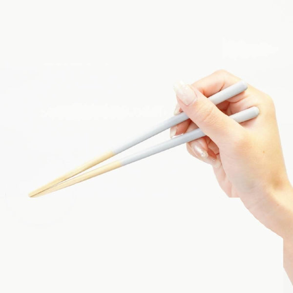 Children's Chopsticks Non-Slip Dishwasher Safe Grey Chopsticks 18cm