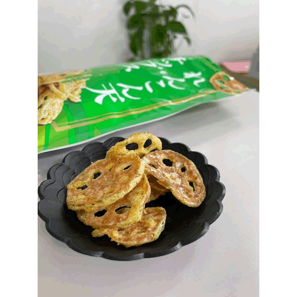 Daiko Nori Renkon Chips Salted Nori Seaweed Lotus Root Snack (Pack of 10)