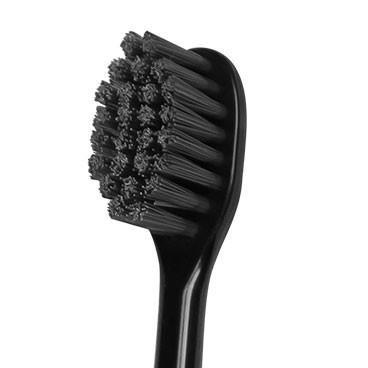 Dental Pro Compact PCC Black Bristle Cavity Prevention Toothbrush Medium C12