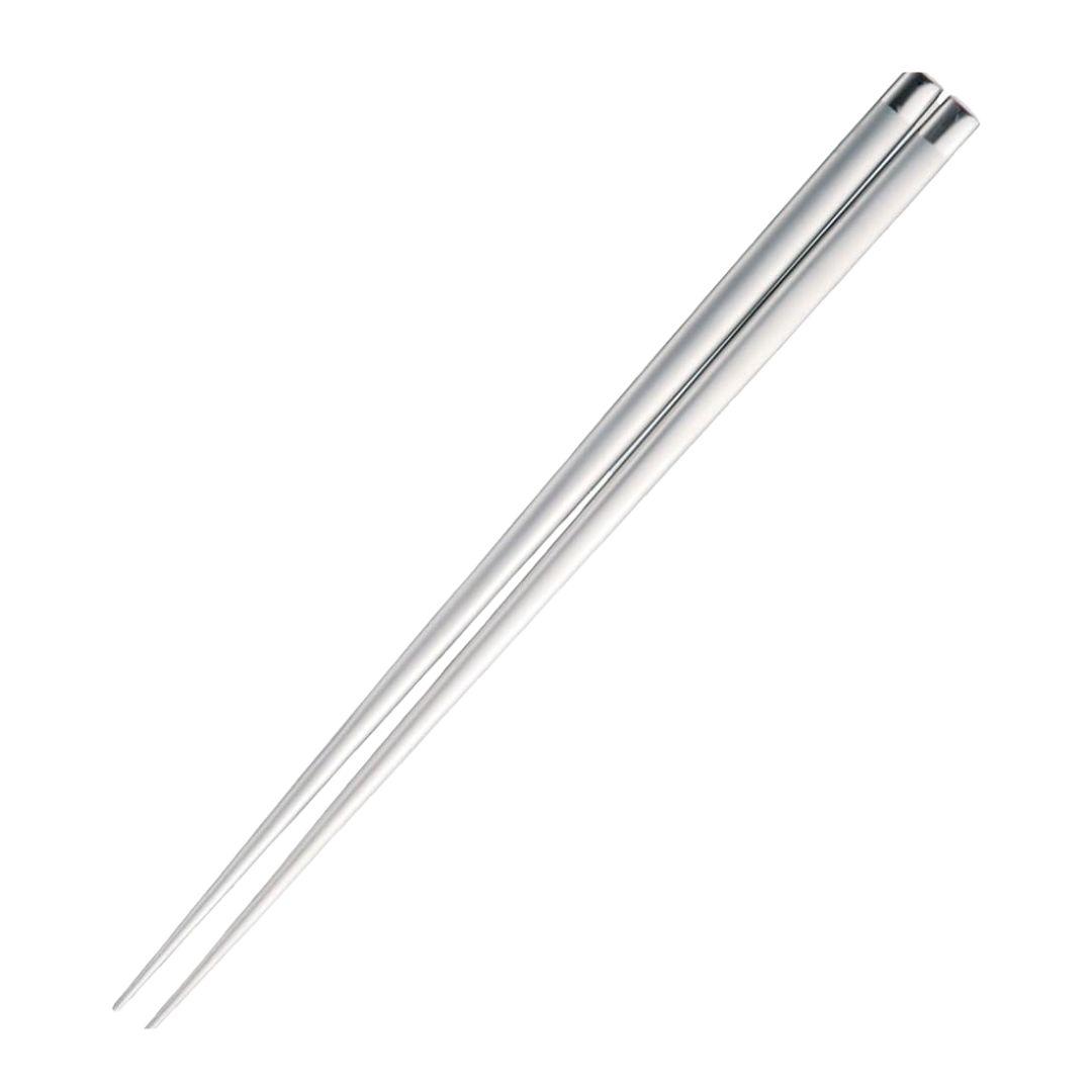 Durable Metal Chopsticks Matte Finish Stainless Steel 220mm