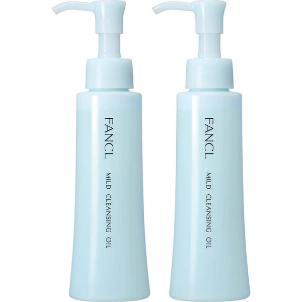 FANCL Mild Cleansing Oil Makeup Remover for Sensitive Skin 120ml (Pack of 2)