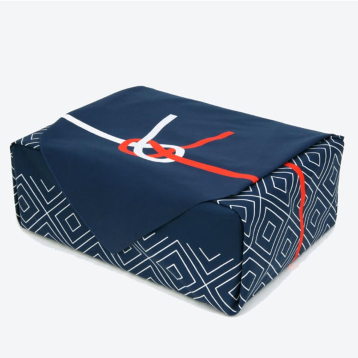 Furoshiki Traditional Celebration Knot Cotton Wrapping Cloth 90cm