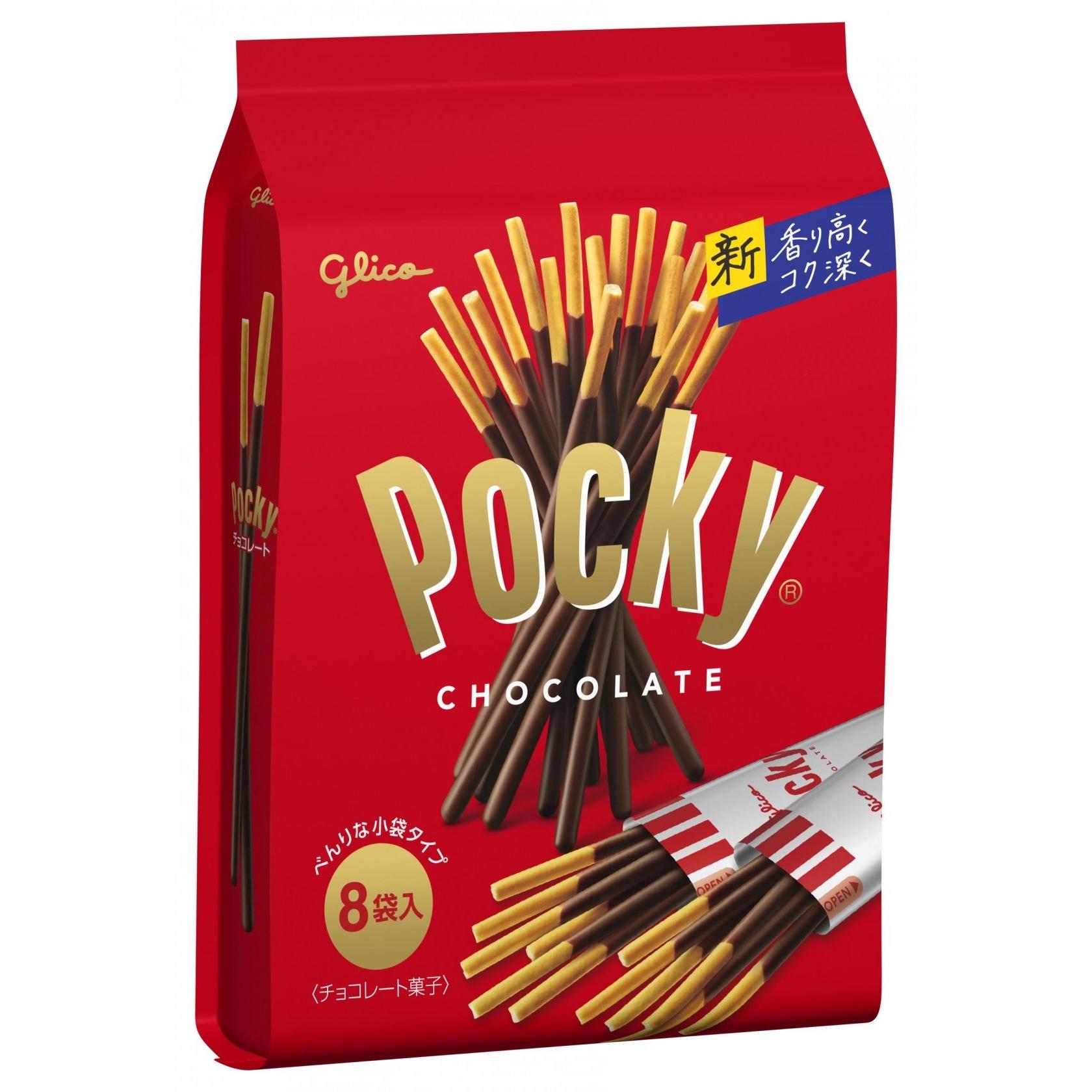 Pocky Chocolate Biscuit Sticks (Pack of 6)
