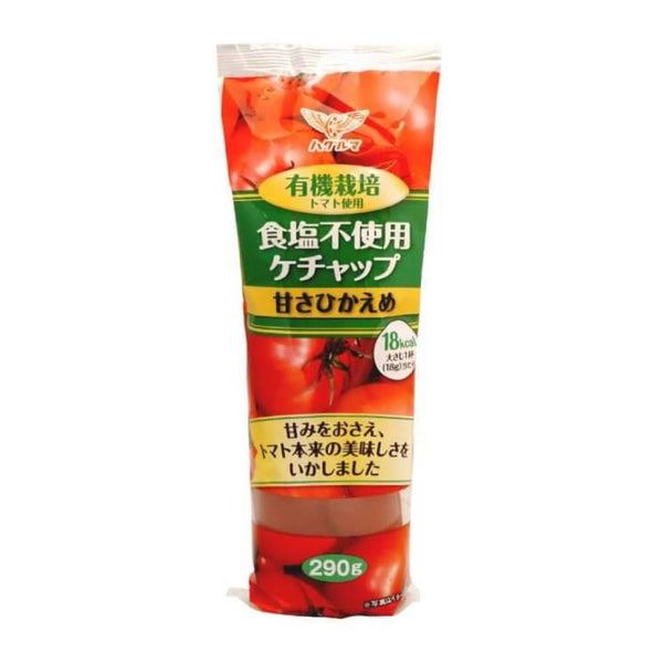 Haguruma Organic Tomato No Salt Ketchup Natural Tomato Sauce 310g