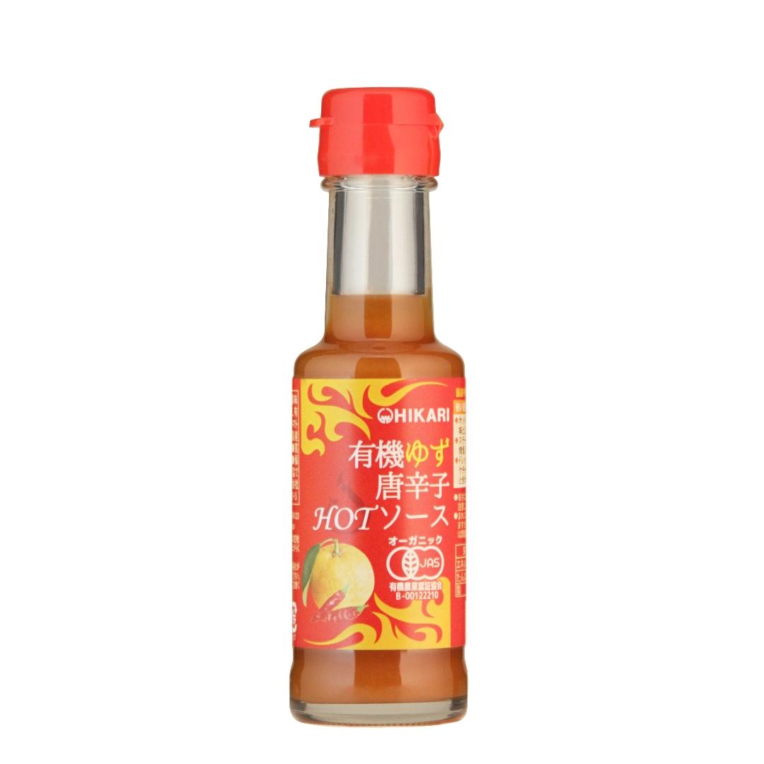 Hikari Foods Organic Hot Sauce Yuzu Citrus Chili Pepper Sauce 100g