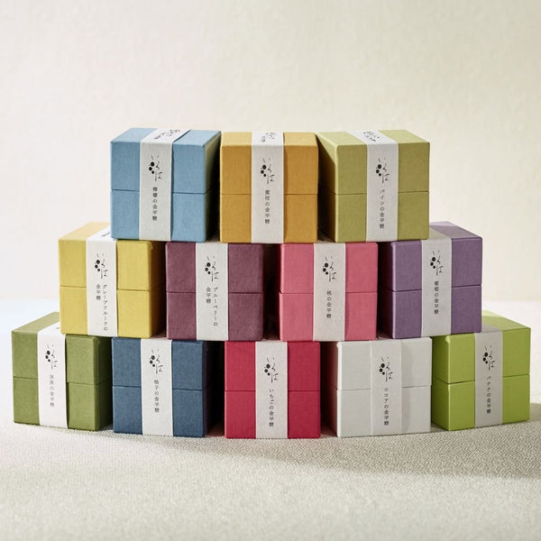 Irohaya Konpeito Peach Flavor Traditional Japanese Sugar Candy 40g