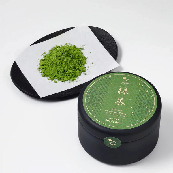 J Taste Elegant Luxury Matcha Set With Organic Ceremonial Matcha 4 Pieces