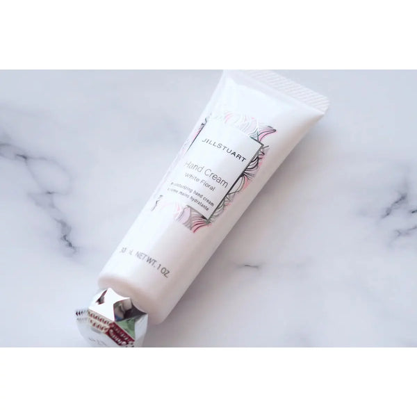 Jill Stuart White Floral Moisturizing Hand Cream 30ml