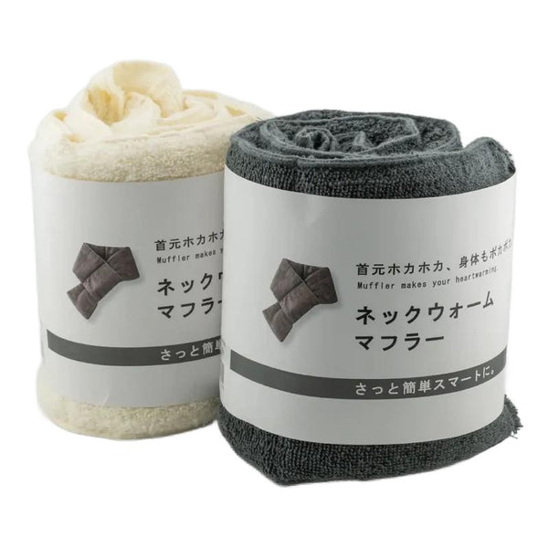 Jogan Neck Warmer Padded Winter Scarf Soft Cotton Muffler