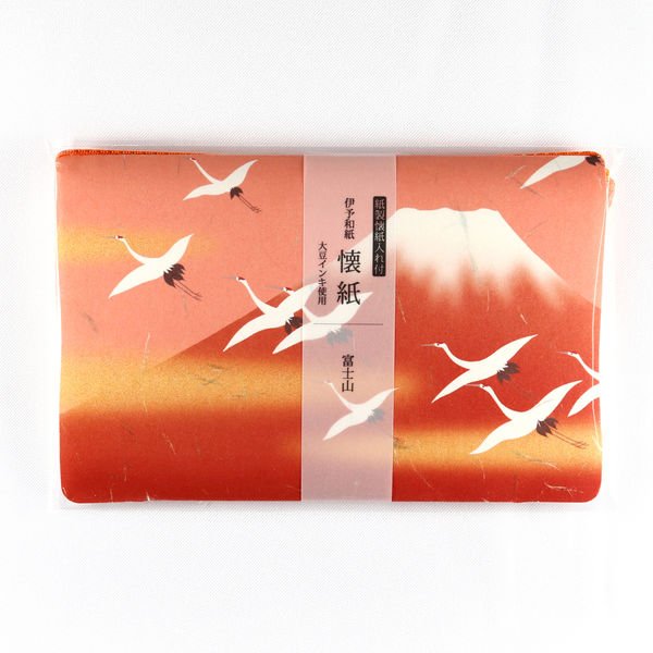 Kamiiso Kimono Beautiful Mount Fuji Kaishi Iyo Washi Paper & Case Set