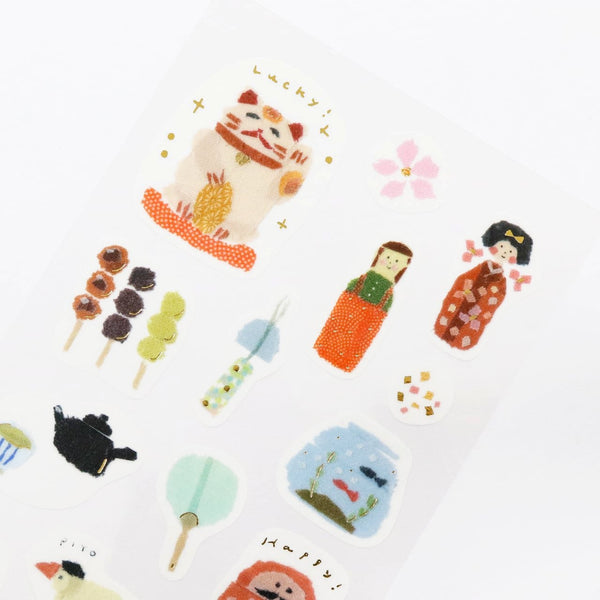 Kamiiso Scrapbook Stickers Japanese Daily Life Themed Washi Stickers