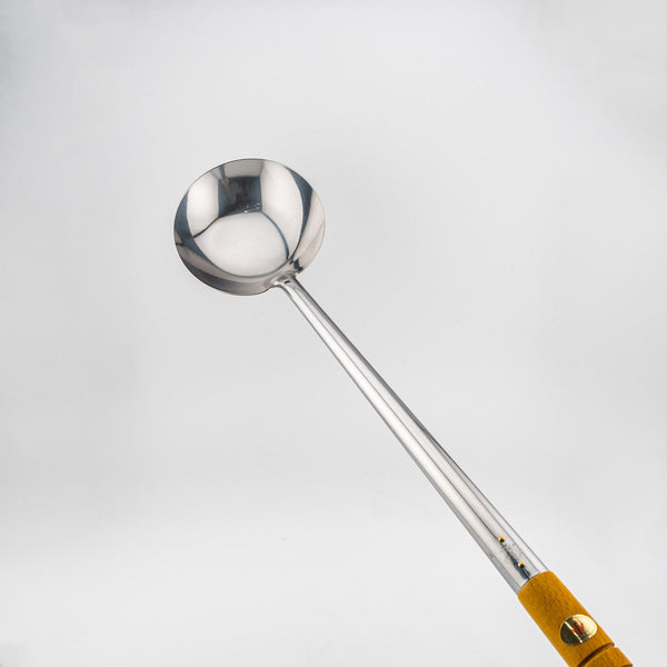 Light Japanese Stainless Steel Wok Ladle (160ml Capacity) ⌀110mm