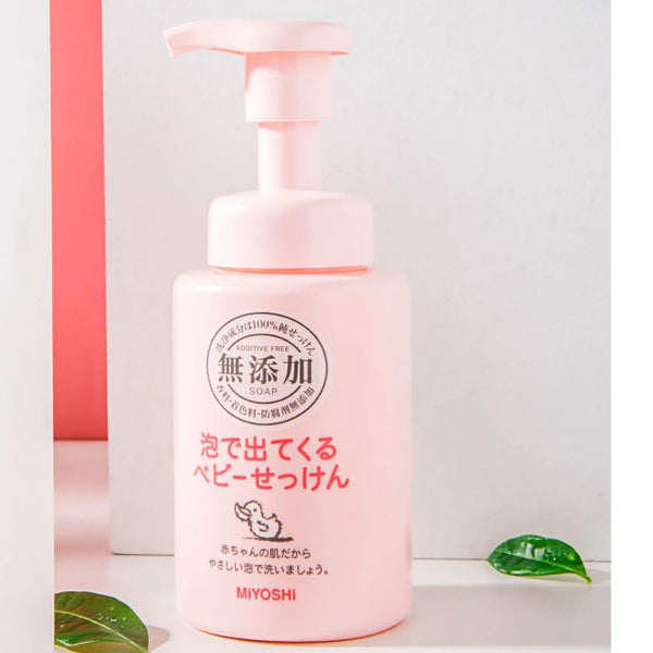 Miyoshi Soap Baby Foaming Wash Additive-Free Pump Bottle 250ml