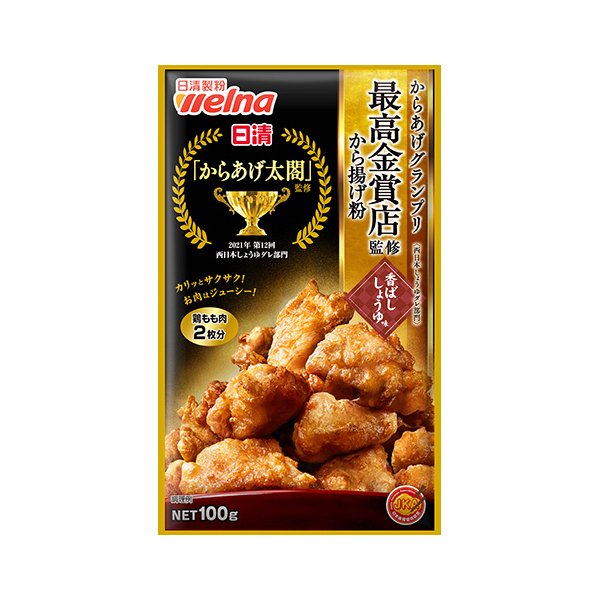 Nisshin Karaage Japanese Fried Chicken Flour Roasted Soy Sauce 100g