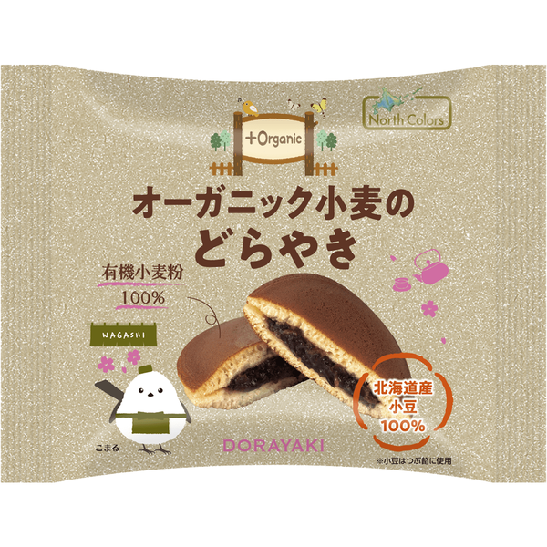 North Colors Organic Dorayaki Additive-Free Azuki Filled Pancake (Pack of 6)