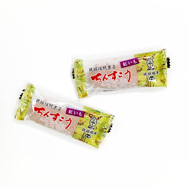 Okashi Goten Purple Sweet Potato Chinsuko Shortbread Cookies 14 ct.