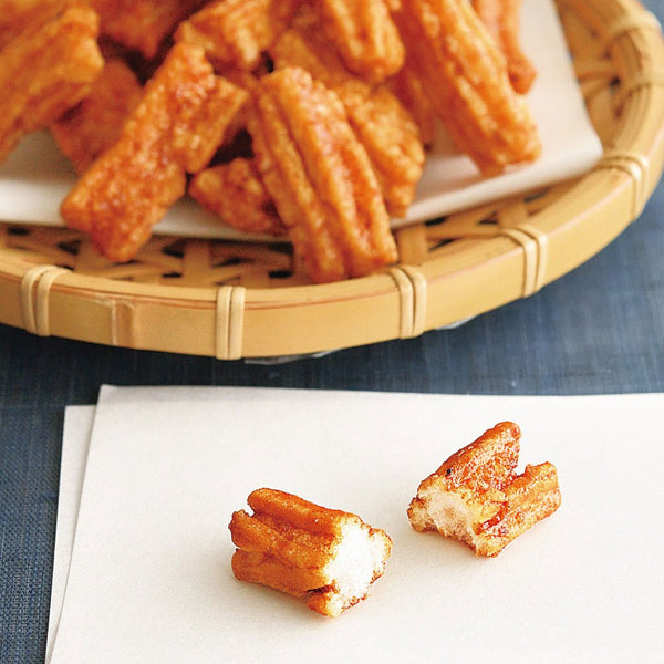 Organic Karinto Rice Crackers Soaked With Shoyu Brown Sugar 30g (Pack of 3)