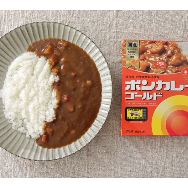 Otsuka Bon Curry Gold Japanese Curry Medium 180g