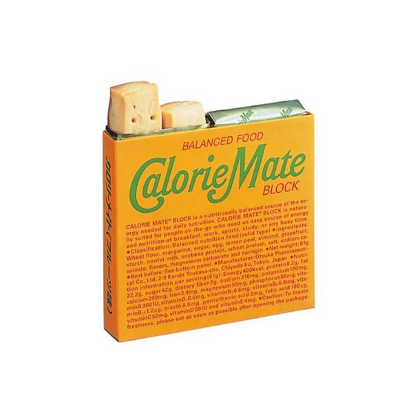 Calorie Mate Block Balanced Nutrition Food Fruits 4 Bars