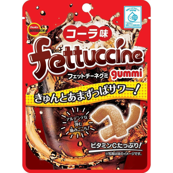 Bourbon Fettuccine Gummi Cola Japanese Candy Gummies (Pack of 3)