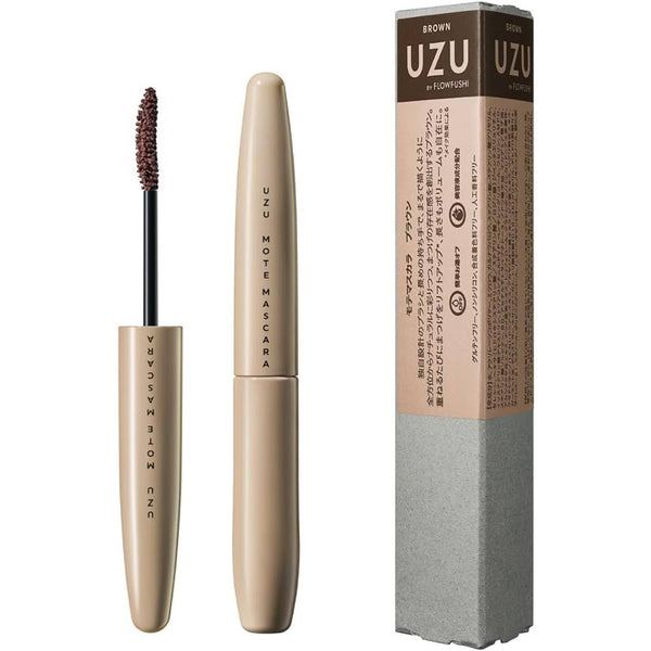 Uzu by Flowfushi Mote Mascara Japanese Brown Colored Mascara 6g