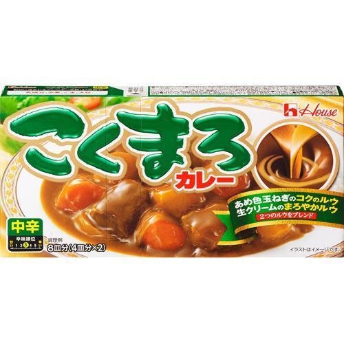 House Foods Kokumaro Japanese Curry Roux Medium-Hot 140g