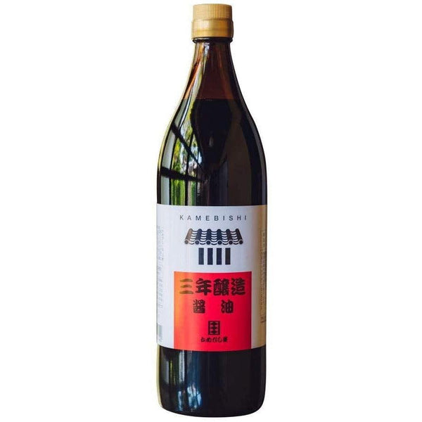 Kamebishi Soy Sauce 3-Year Aged Saishikomi Shoyu 900ml