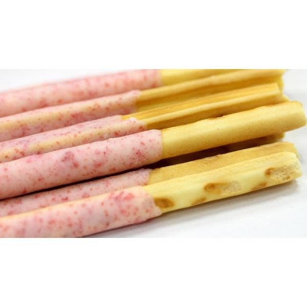 Strawberry Pocky Strawberry Chocolate Biscuit Sticks 8 ct.