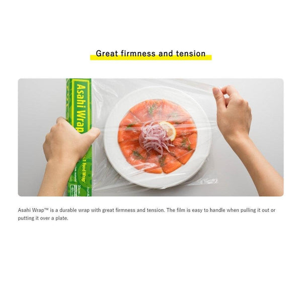 Microwaveable Cling Film Japanese Saran Plastic Wrap 30cm x 50m