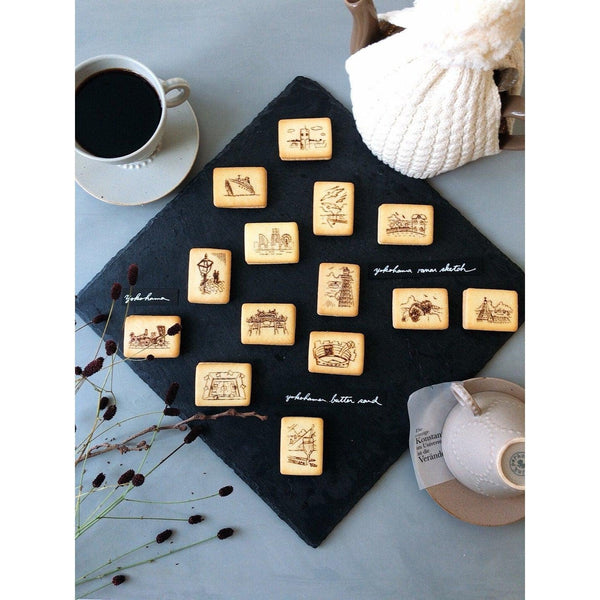 Takara Biscuit Yokohama Butter Cream Sandwich Biscuits 72g (Pack of 3)