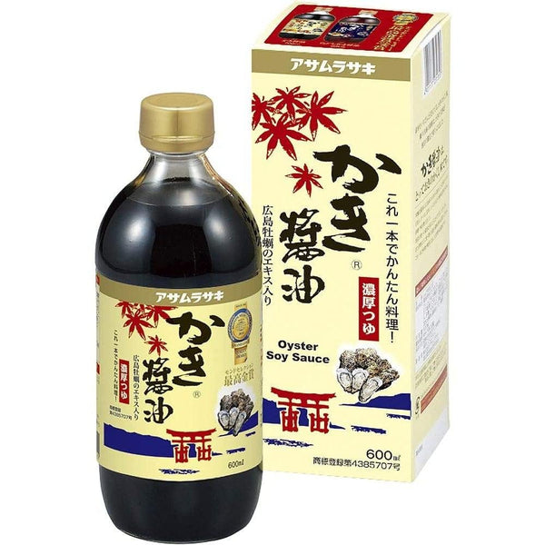 Asamurasaki Kaki Shoyu Natural Oyster Soy Sauce 600ml
