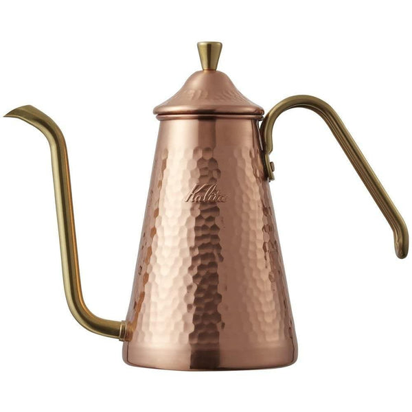 Kalita Copper Gooseneck Kettle Slim Hand Drip Coffee Pot 700ml