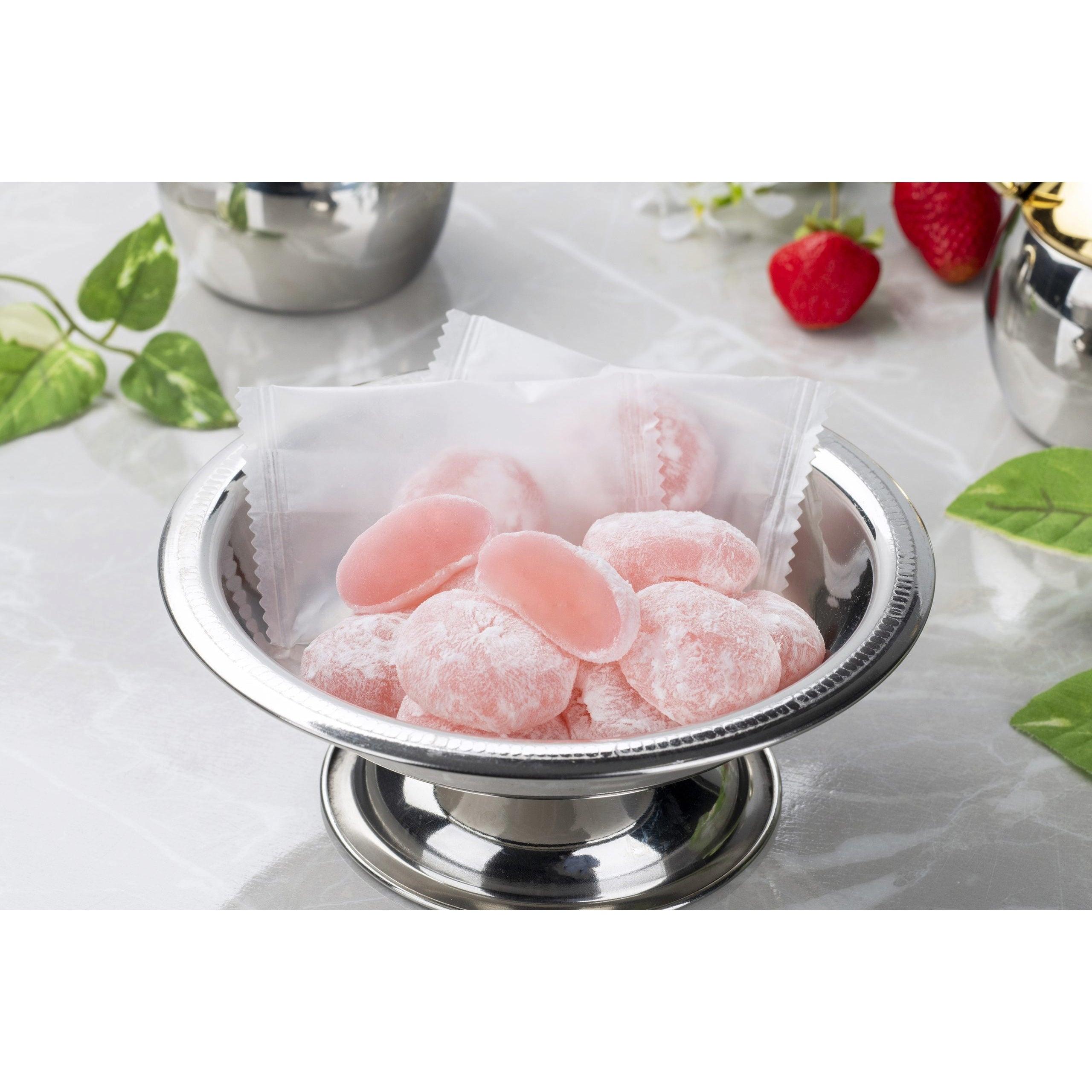 ☆mochiko TSUYAKAO α 40g 2個 Seiki Bite Sized Amaou Strawberry Daifuku Mochi (Pack of 5)