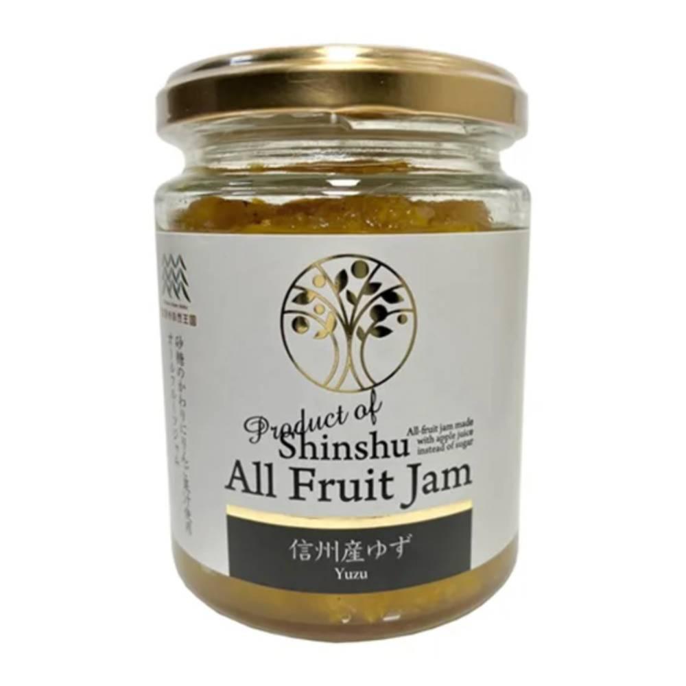 Shinshu Nagano Yuzu Jam All-Fruit Natural Spread No Added Sugar 230g