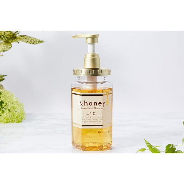 &honey Deep Moist Shampoo 1.0 (Japanese Honey Shampoo) 440ml