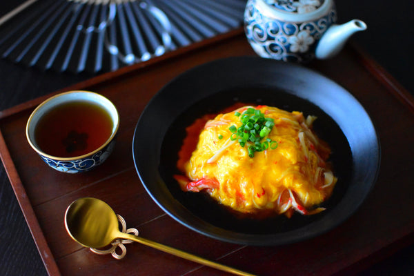 How To Make Tenshinhan (Crab Omelet Over Rice)