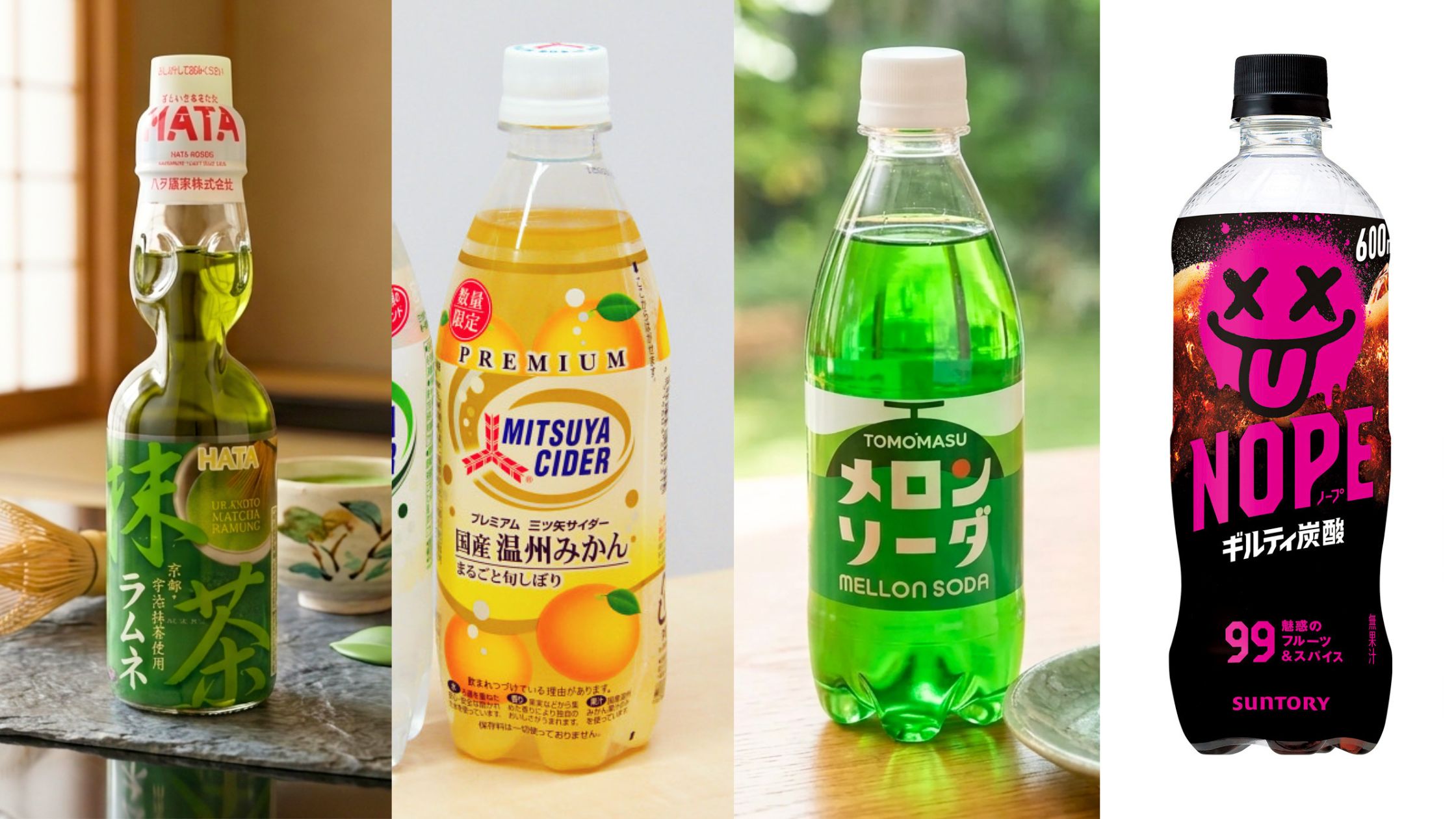  7 Unique Japanese Soda Flavors to Try: Matcha, Grape, Melon & More