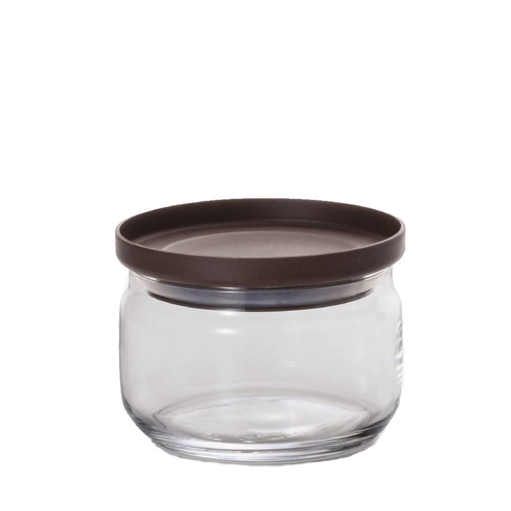Aderia Stackable Glass Canister Small Kitchen Storage Container 360ml