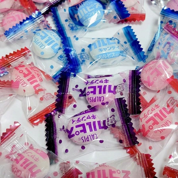 Asahi Calpis Assorted Hard Candy Smooth Milky Sweet 4 Flavors 100g