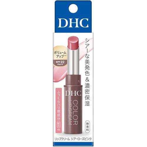 DHC Color Lip Cream Sheer Rose Pink Tinted Lip Balm SPF22 1.5g