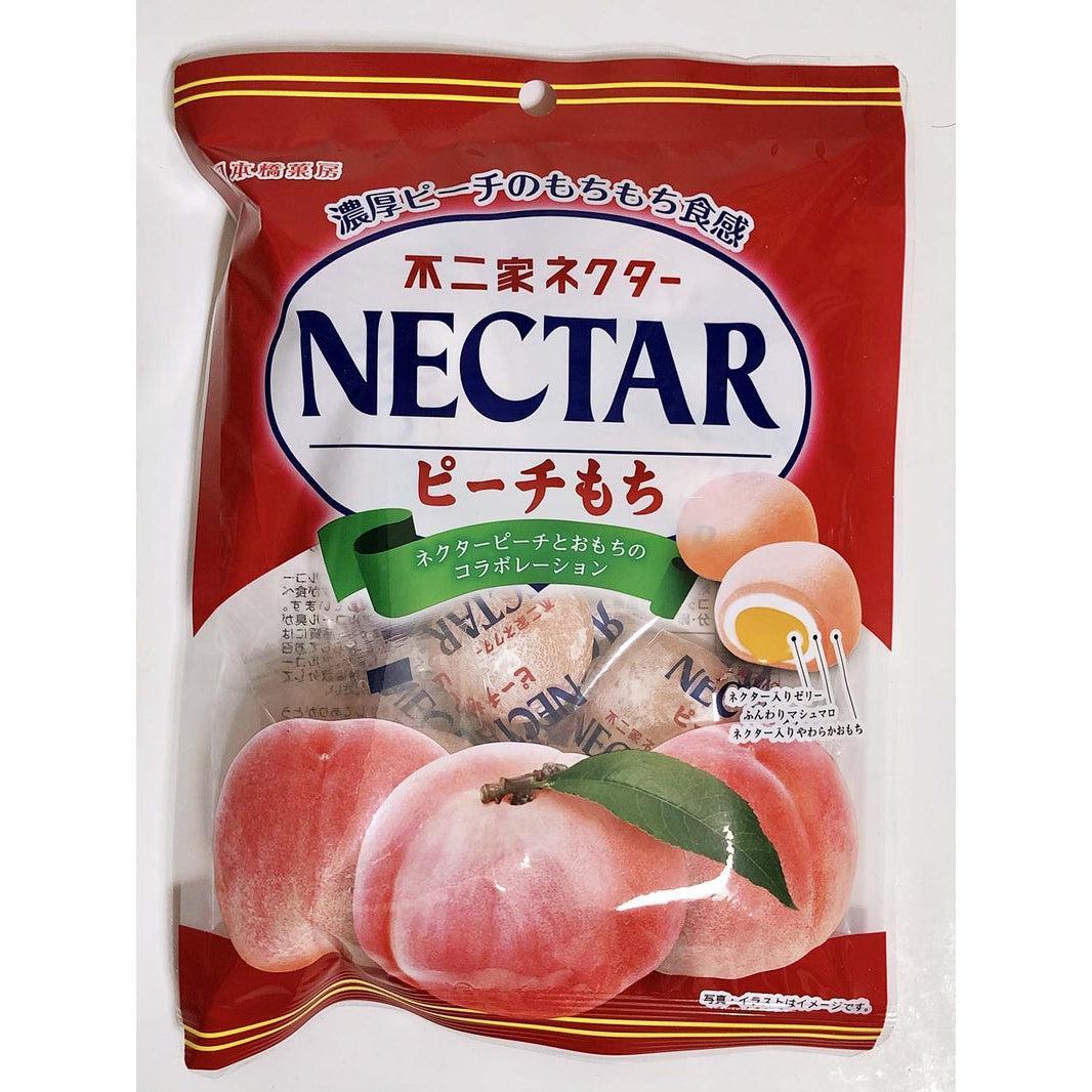 Fujiya Nectar Peach Mochi Candy Filled With Real Juice 100g (Pack of 3