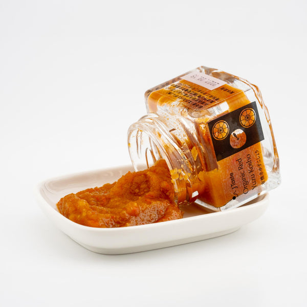 J Taste Certified Organic Red Yuzu Kosho Paste 40g