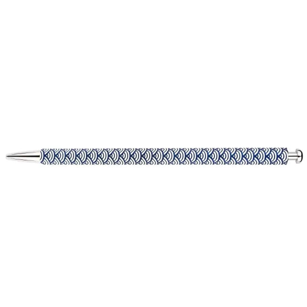 Kitaboshi Mechanical Pencil Traditional Seigaiha Wave Pattern