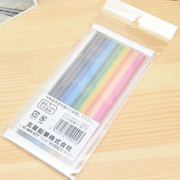 Kitaboshi Premium Mechanical Colored Pencil Lead Refills 13-Color Set