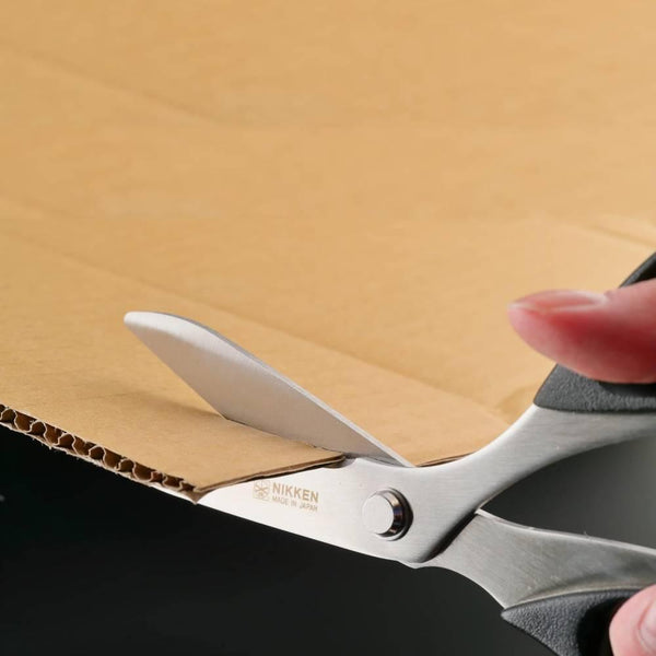 Nikken Heavy Duty Cardboard Cutting Scissors Multi Purpose Shears 200mm