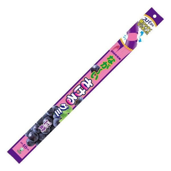 UHA Mikakuto Sakeru 40cm Long Grape Gummy 32g (Pack of 5)