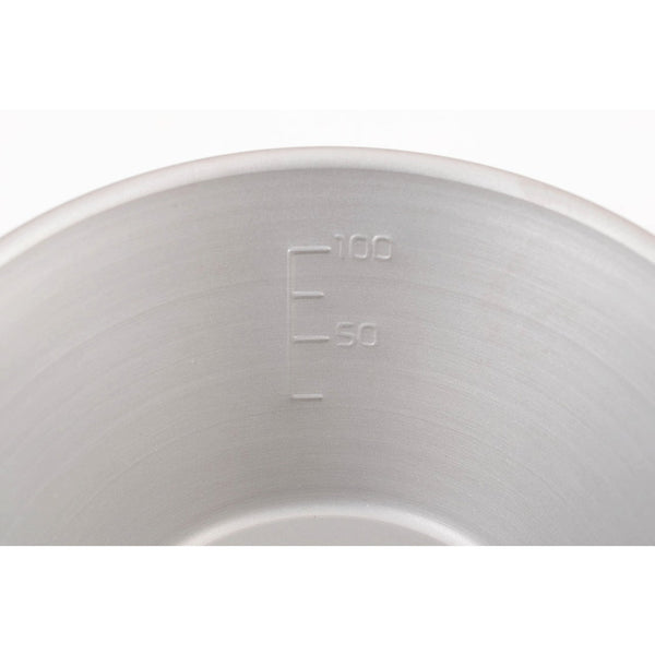 Ptygrace Durable Titanium Lightweight Measuring Cup For Camping 150ml